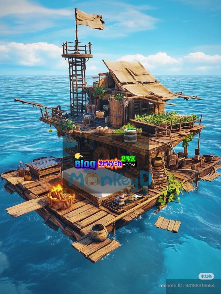 Bắt Đầu Sinh Tồn Bằng Một Cái Bè Rách