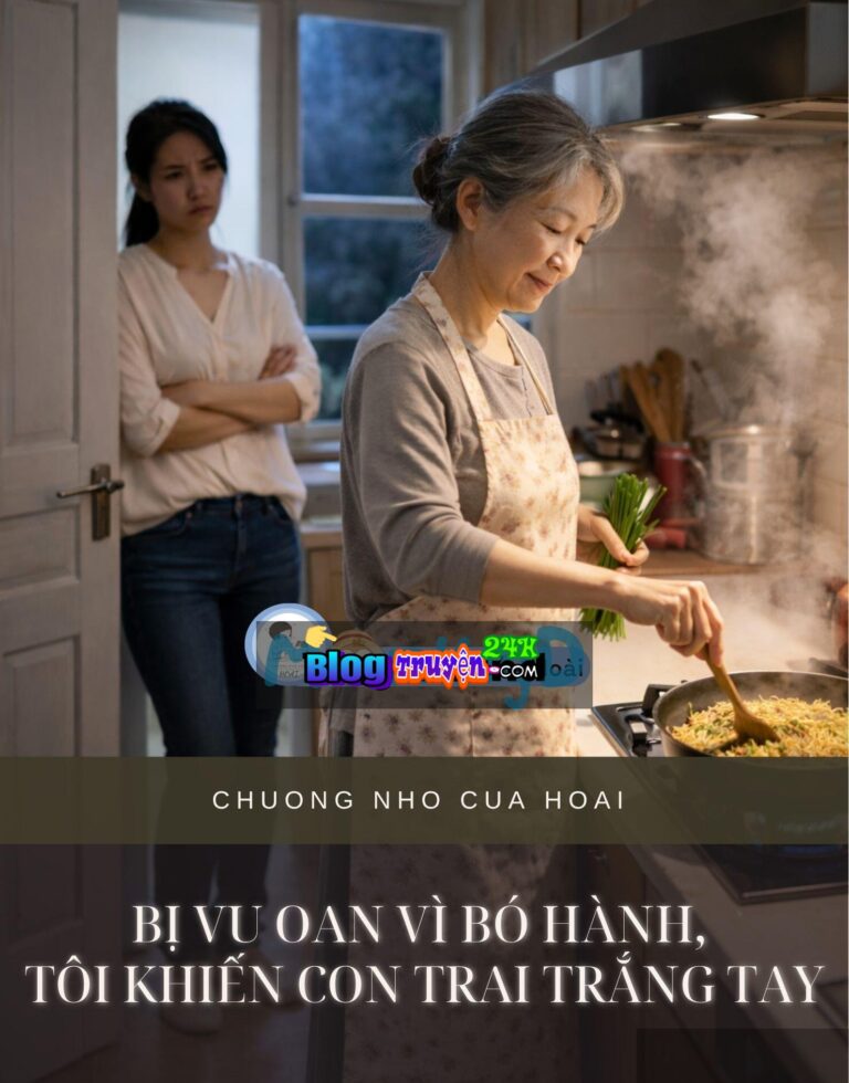 Bị Vu Oan Vì Bó Hành, Tôi Khiến Con Trai Trắng Tay