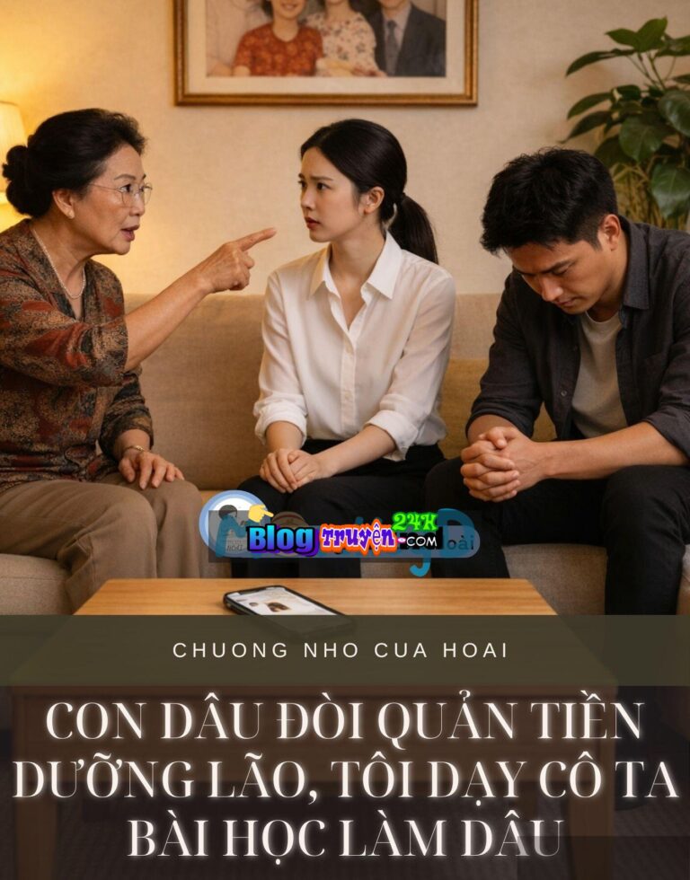 Con Dâu Đòi Quản Tiền Dưỡng Lão, Tôi Dạy Cô Ta Bài Học Làm Dâu