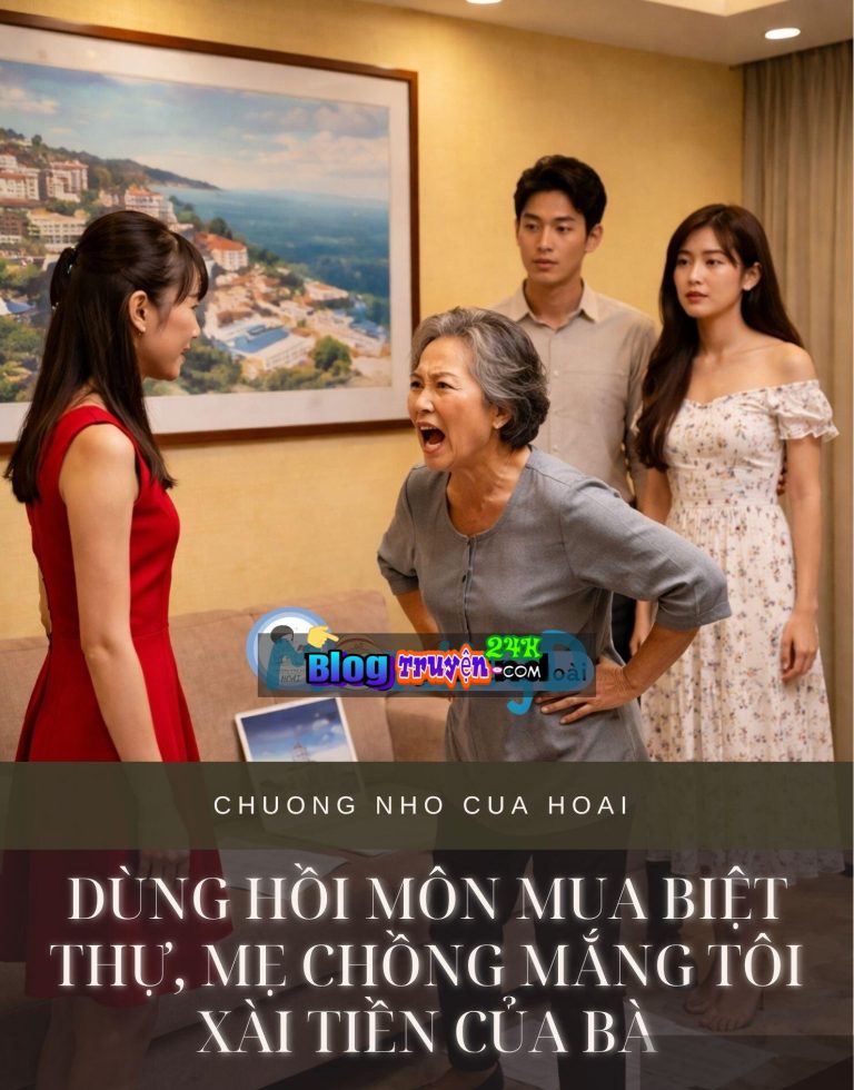 Dùng Hồi Môn Mua Biệt Thự, Mẹ Chồng Mắng Tôi Xài Tiền Của Bà