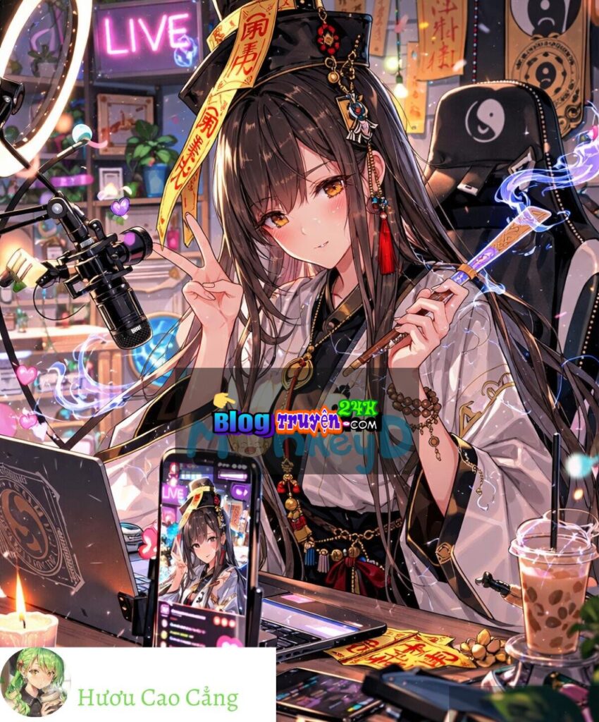 Livestream xem bói 3: Tôi vẽ bùa trong phòng livestream rồi nổi tiếng rần rần