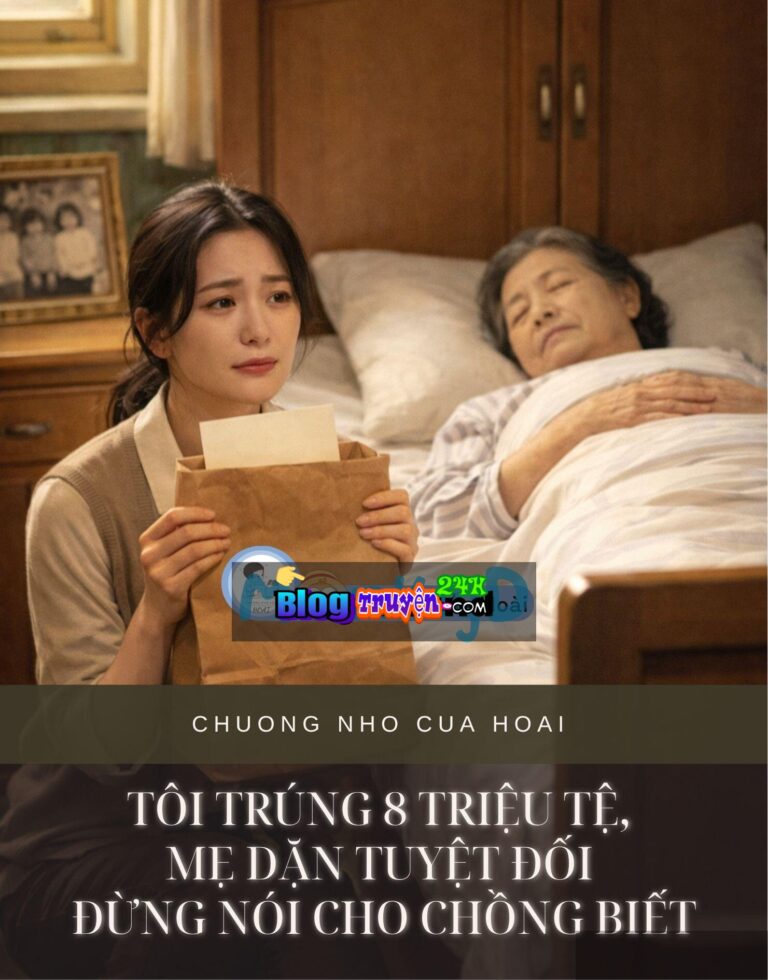 Tôi Trúng 8 Triệu Tệ, Mẹ Dặn Tuyệt Đối Đừng Nói Cho Chồng Biết